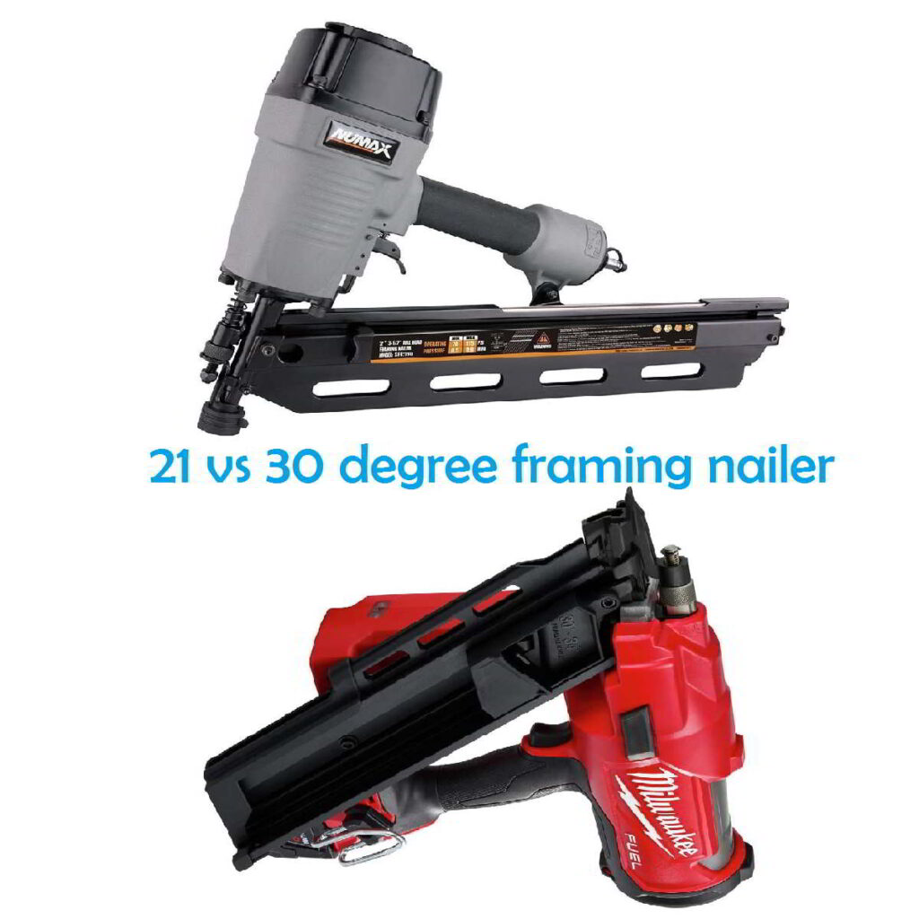 21 vs 30 degree framing nailer [What degree nail gun is best for